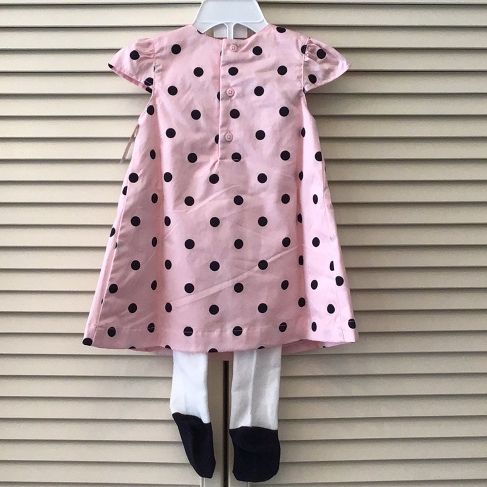 NWT Carter’s Dress with Stockings 2 Piece Set - Picture 2 of 5